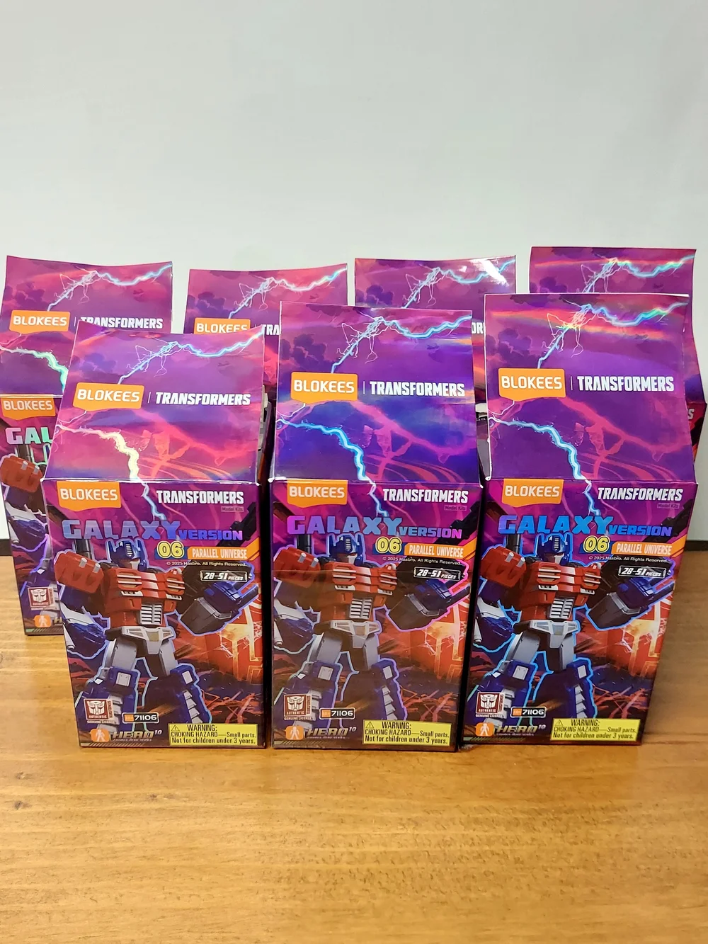 Blokees Transformers Galaxy Model Kits 7 Mystery Boxes from 06 Parallel Universe